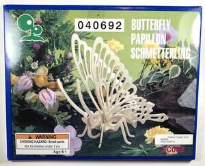 Embrace the Beauty of Nature with Butterfly 040692 Puzzle/Model Kit - vn